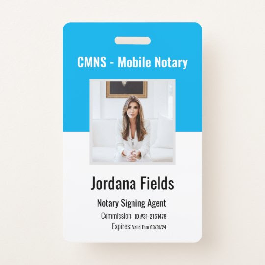 Notary Name Badges 1