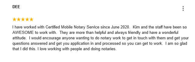 Notary Reviews 5